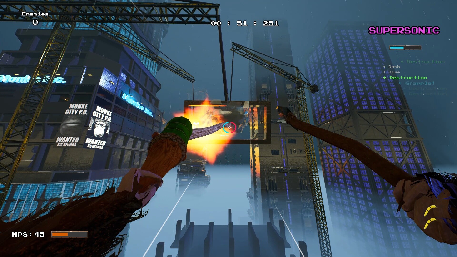 HYPER PRIMATE gameplay screenshot